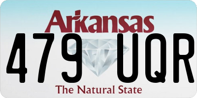 AR license plate 479UQR
