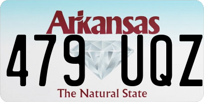 AR license plate 479UQZ