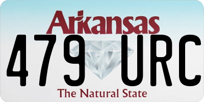 AR license plate 479URC