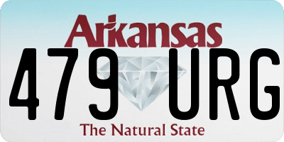AR license plate 479URG
