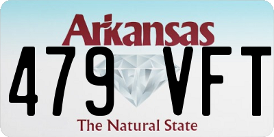 AR license plate 479VFT