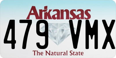 AR license plate 479VMX
