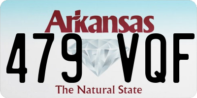 AR license plate 479VQF