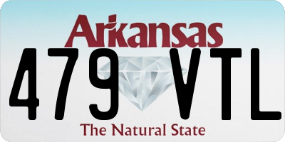 AR license plate 479VTL