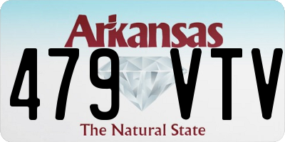 AR license plate 479VTV