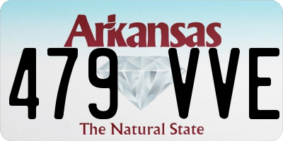 AR license plate 479VVE