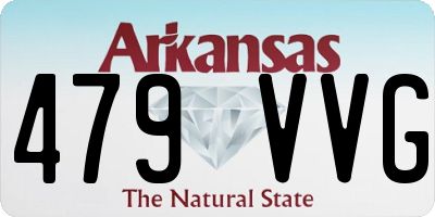 AR license plate 479VVG