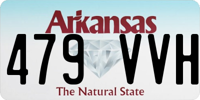 AR license plate 479VVH