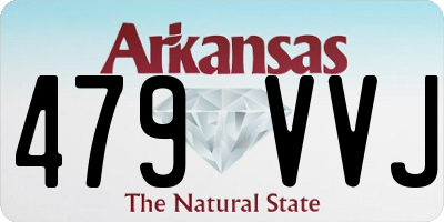 AR license plate 479VVJ
