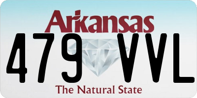 AR license plate 479VVL