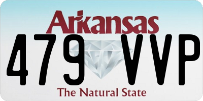 AR license plate 479VVP