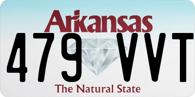 AR license plate 479VVT