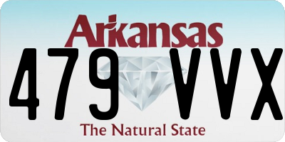AR license plate 479VVX