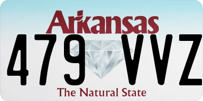 AR license plate 479VVZ