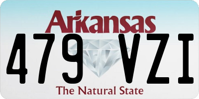AR license plate 479VZI