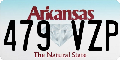 AR license plate 479VZP