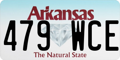 AR license plate 479WCE