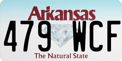 AR license plate 479WCF