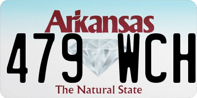 AR license plate 479WCH