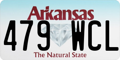 AR license plate 479WCL
