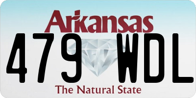 AR license plate 479WDL