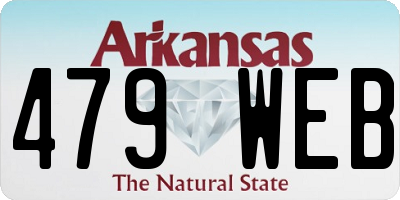 AR license plate 479WEB