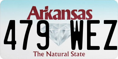 AR license plate 479WEZ