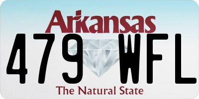 AR license plate 479WFL