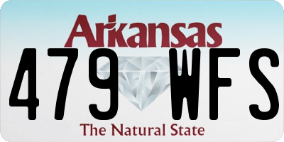 AR license plate 479WFS