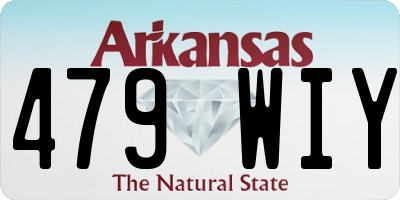 AR license plate 479WIY