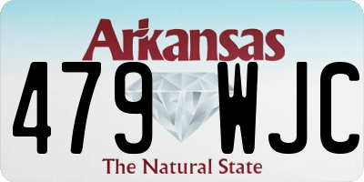 AR license plate 479WJC