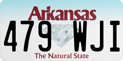 AR license plate 479WJI