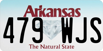 AR license plate 479WJS