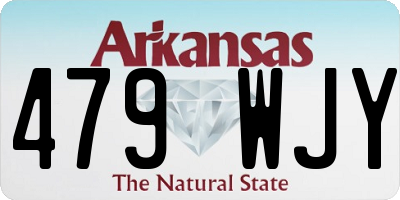 AR license plate 479WJY