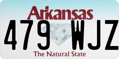 AR license plate 479WJZ