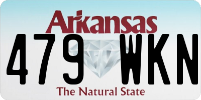 AR license plate 479WKN