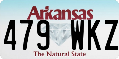 AR license plate 479WKZ