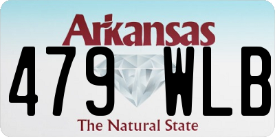 AR license plate 479WLB