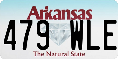 AR license plate 479WLE