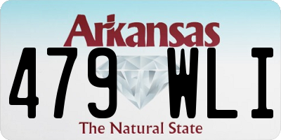 AR license plate 479WLI