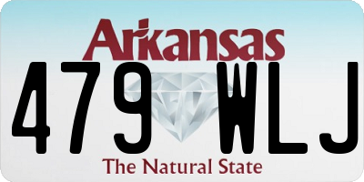 AR license plate 479WLJ