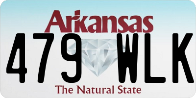 AR license plate 479WLK