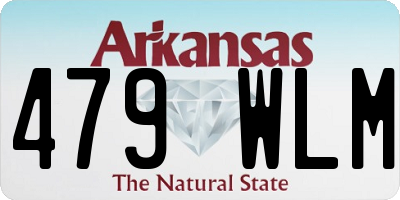 AR license plate 479WLM