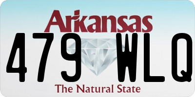 AR license plate 479WLQ