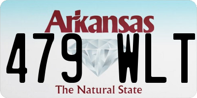 AR license plate 479WLT