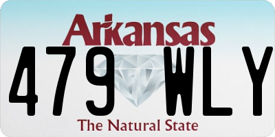 AR license plate 479WLY