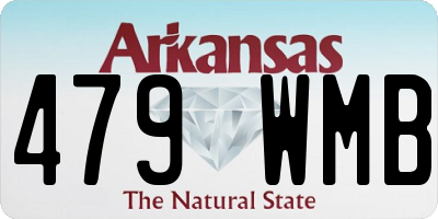 AR license plate 479WMB