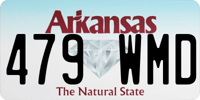 AR license plate 479WMD