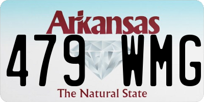 AR license plate 479WMG
