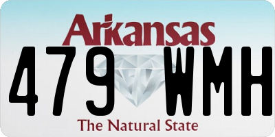 AR license plate 479WMH